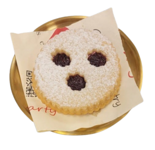 Raspberry Linzer Cookie