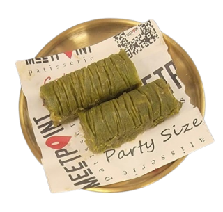 Pistachio Roll Baklava (Fistik Sarma)